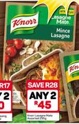 Knorr Lasagne Mate-2X295g