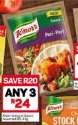Knorr Gravy Or Sauce-3X26-43g