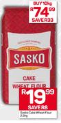 Sasko Cake Wheat Flour-10Kg
