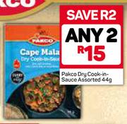 Pakco Dry Cook-In-Sauce-2X44g