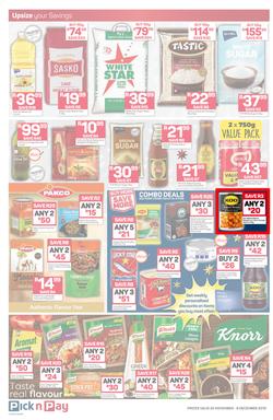 Pick n Pay Eastern Cape : Smart Shoppers Pay Less (25 Nov - 08 Dec 2019), page 6