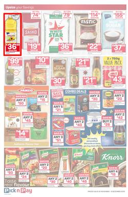 Pick n Pay Eastern Cape : Smart Shoppers Pay Less (25 Nov - 08 Dec 2019), page 6