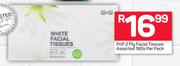 PnP 2 Ply Facial Tissues Assorted-180s Per Pack