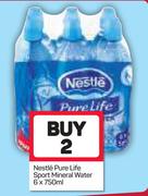 Nestle Pure Life Sport Mineral Water-2x6x750ml