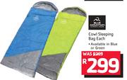 Blue Mountain Cowl Sleeping Bag-Each