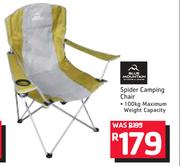 Blue Mountain Spider Camping Chair