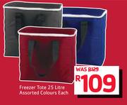 Freezer Tote 25Ltr Assorted Colours-Each
