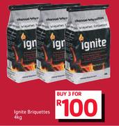 Ignite Briquettes-3x4kg