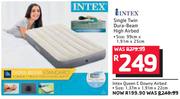 Intex Queen C Downy Airbed (1.37m x 1.9m x 22cm)