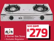 Alva 2-Burner Gas Stove