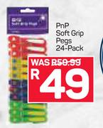 Pnp Soft Grip Pegs-24's Per Pack