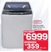 Defy 17Kg Top Loader Washing Machine(DTL132)