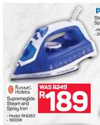 Russell Hobbs 1600W Supremeglide Steam And Spray Iron RHI283