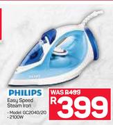 Philips 2100W Easy Speed Steam Iron GC2040/20