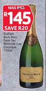 Graham Beck Bliss Demi Sec Méthode Cap Classique-750ml
