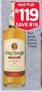Olof Bergh Solera Brandy-750ml