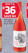 Bellingham Berry Bush Rose-750ml