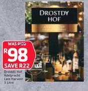 Drostdy Hof Adelpracht Late Harvest-3Ltr