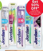 Jordan Adult Toothbrush Range-Each