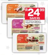 PnP Hickory, Gypsy Or Pepper Ham-125g Each