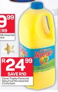 Clover Tropika Flavoured Dairy Fruit Mix-2Ltr Each