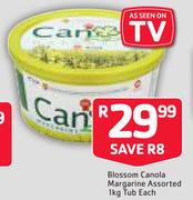Blossom Canola Margarine Tub-1kg Each
