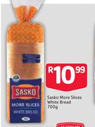 Sasko More Slices White Bread-700g