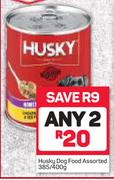 Husky Dog Food Assorted-2x385/400g