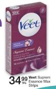 Veet Suprem Essence Wax Strips-14's