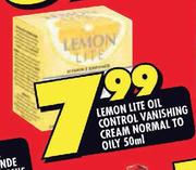  Lemon Lite Oil Control Vanishing Cream Normal To Oily-50ml