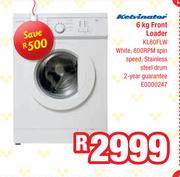 Kelvinator 6kg Front Loader-KL60FLW