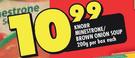 Knorr Minestrone/Brown Onion Soup-200g Per Box Each