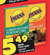 Imana Stock Cubes Assorted-12's Per Pack Each
