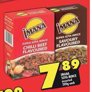Imana Soya Mince Assorted-200g Each
