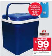 Big Jim 25Ltr Royal Blue Cooler Box