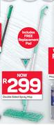 Verimark Double Sided Spray Mop Includes Free Replacement Pad