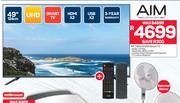 AIM 49" (124cm) UHD Smart TV CZ1749