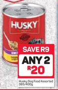 Husky Dog Food Assorted-2 x 385/400g