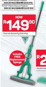Verimark Floorwiz Butterfly Elite Mop Includes Free Replacement Sponge