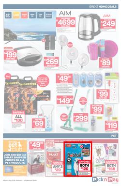 Pick n Pay  Gauteng, Free State, North West, Mpumalanga, Limpopo and Northern Cape : Unbeatable Savings (28 Jan - 03 Feb 2019), page 7