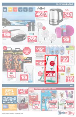 Pick n Pay  Gauteng, Free State, North West, Mpumalanga, Limpopo and Northern Cape : Unbeatable Savings (28 Jan - 03 Feb 2019), page 7