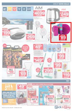 Pick n Pay  Gauteng, Free State, North West, Mpumalanga, Limpopo and Northern Cape : Unbeatable Savings (28 Jan - 03 Feb 2019), page 7