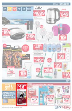 Pick n Pay  Gauteng, Free State, North West, Mpumalanga, Limpopo and Northern Cape : Unbeatable Savings (28 Jan - 03 Feb 2019), page 7