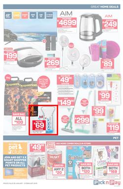 Pick n Pay  Gauteng, Free State, North West, Mpumalanga, Limpopo and Northern Cape : Unbeatable Savings (28 Jan - 03 Feb 2019), page 7