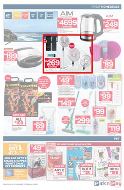 Pick n Pay  Gauteng, Free State, North West, Mpumalanga, Limpopo and Northern Cape : Unbeatable Savings (28 Jan - 03 Feb 2019), page 7