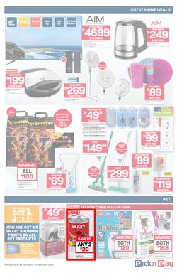 Pick n Pay  Gauteng, Free State, North West, Mpumalanga, Limpopo and Northern Cape : Unbeatable Savings (28 Jan - 03 Feb 2019), page 7