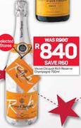 Veuve Clicquot Rich Reserve Champagne-750ml