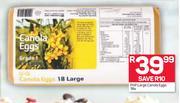 PnP Large Canola Eggs-18s