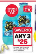 Parmalat Steri Stumpie Flavoured Low fat Milk Assorted-3 x 350ml