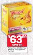 Pamper Fine Cuts Cat Food Pouch Assorted-12 x 85g Per Pack